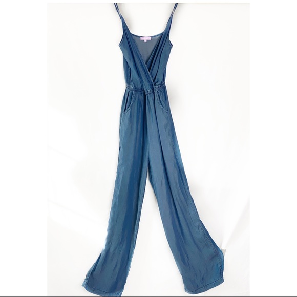 soft denim jumpsuit